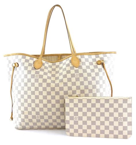 louis vuitton bags white and grey|louis vuitton white bag inside.